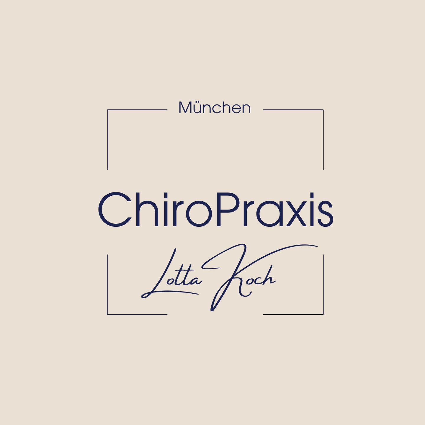 Logo der Firma Chiropraxis Lotta Koch aus München
