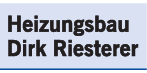 Logo der Firma Riesterer Heizungsbau aus Wyhl