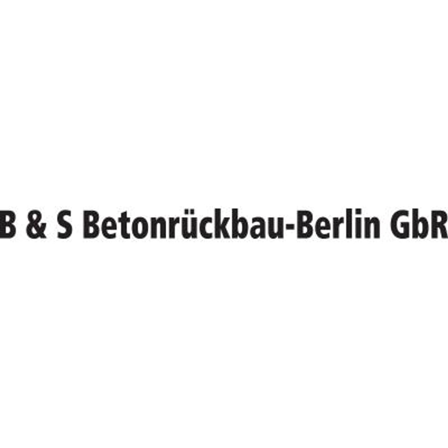 Logo der Firma Eduard Hein & Aleksej Sihov B&S Betonrückbau-Berlin GbR aus Berlin