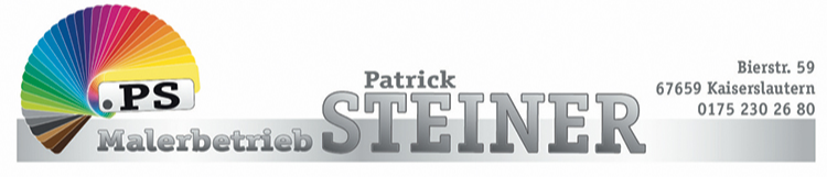 Logo der Firma Malerbetrieb Patrick Steiner aus Kaiserslautern