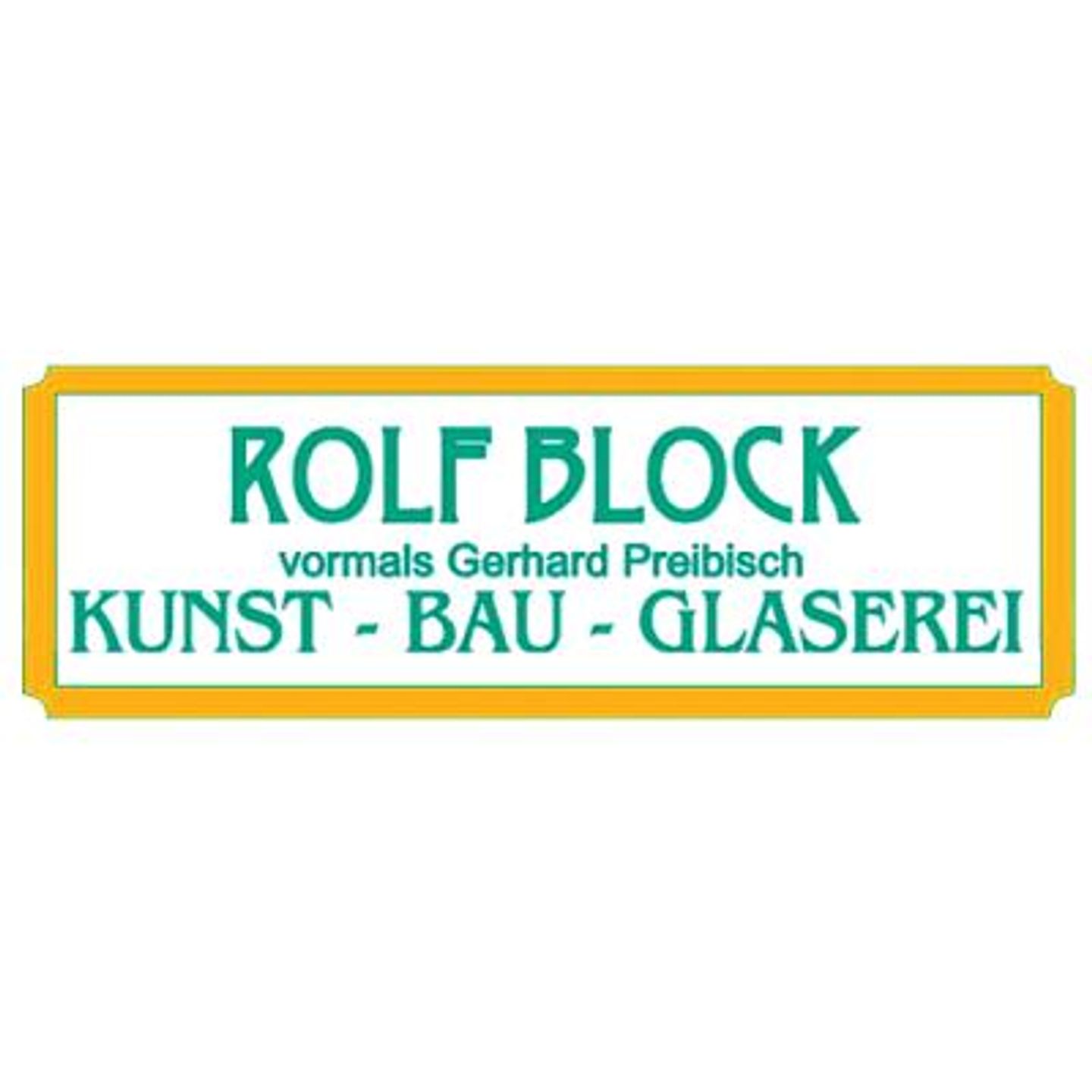 Logo der Firma Rolf Block Bau- und Kunstglaserei aus Berlin
