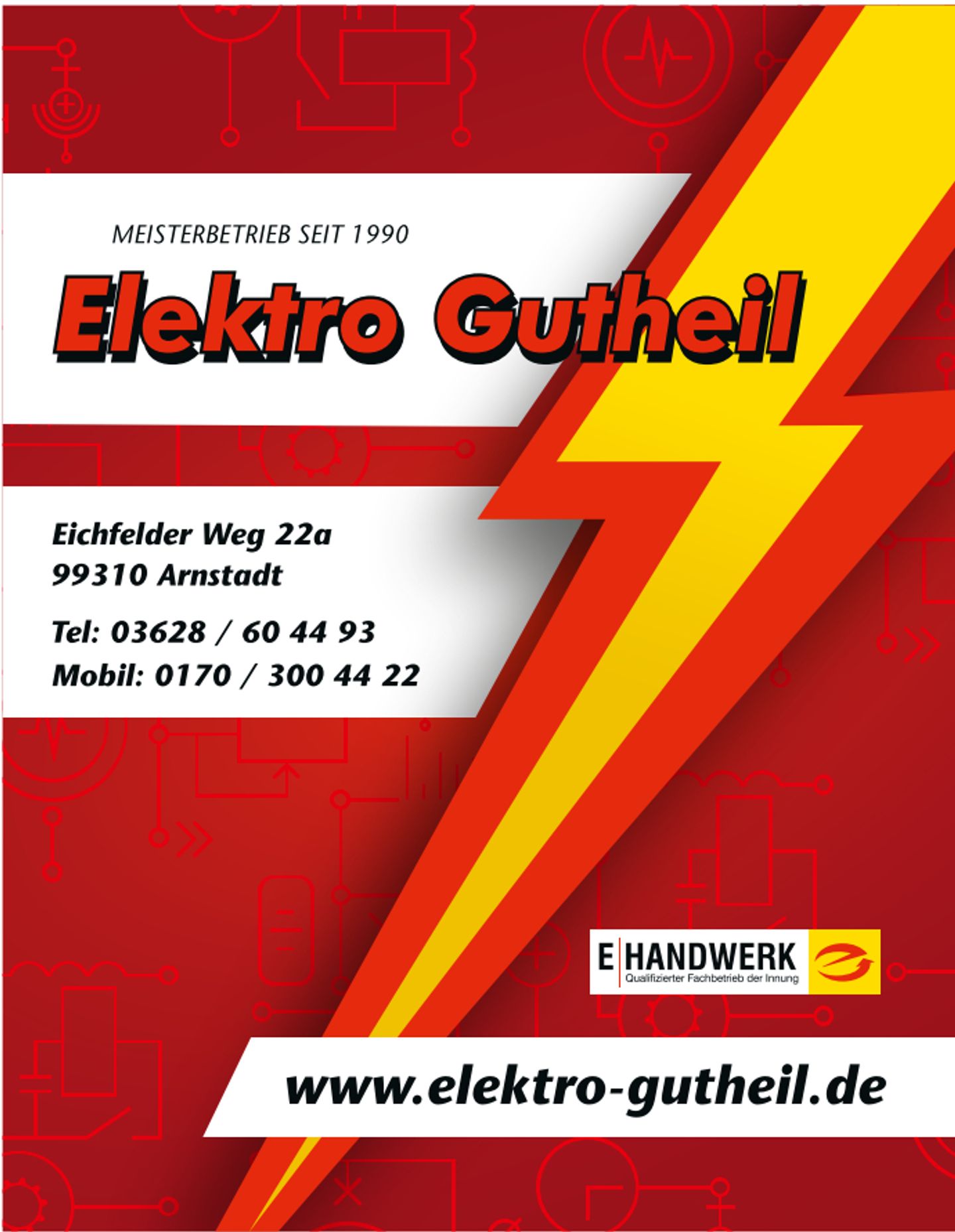 Logo der Firma Elektro Gutheil Inh. Jürgen Gutheil aus Arnstadt
