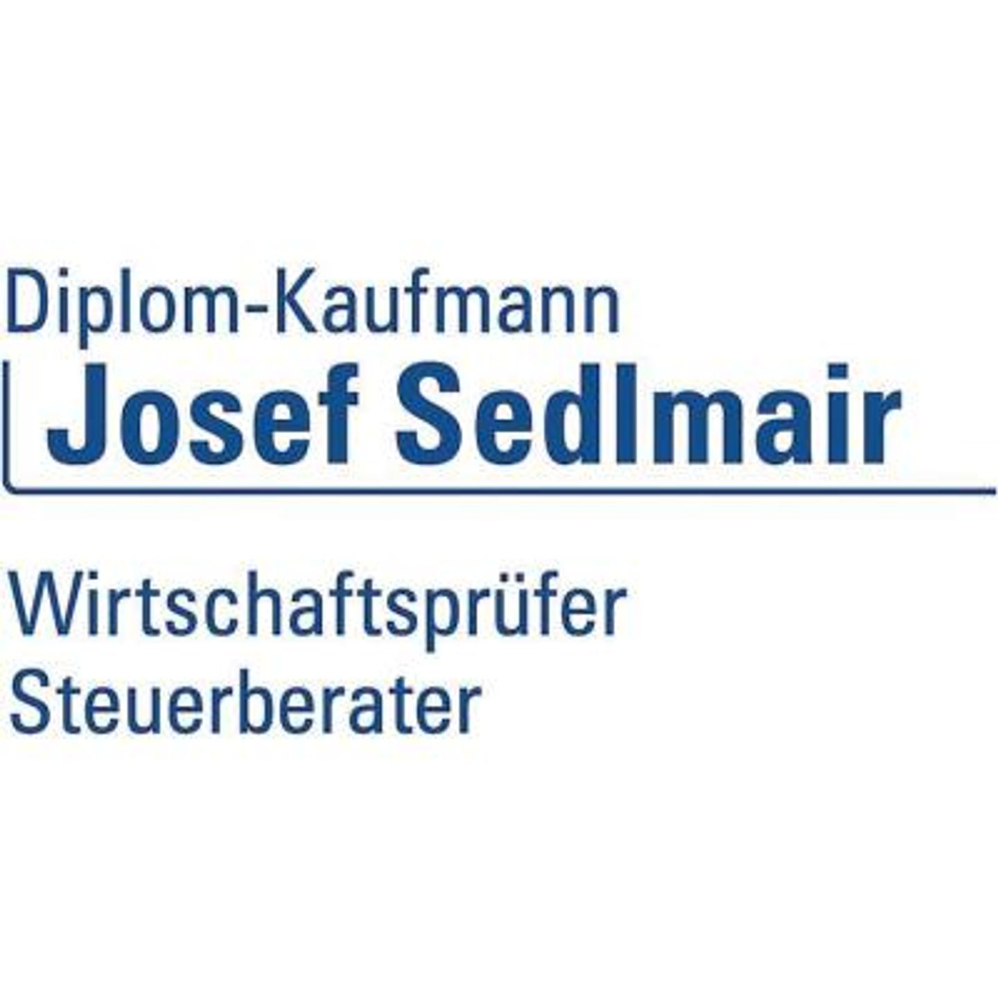 Logo der Firma Dipl.-Kfm. Josef Sedlmair Steuerberater und Wirtschaftsprüfer aus Rosenheim