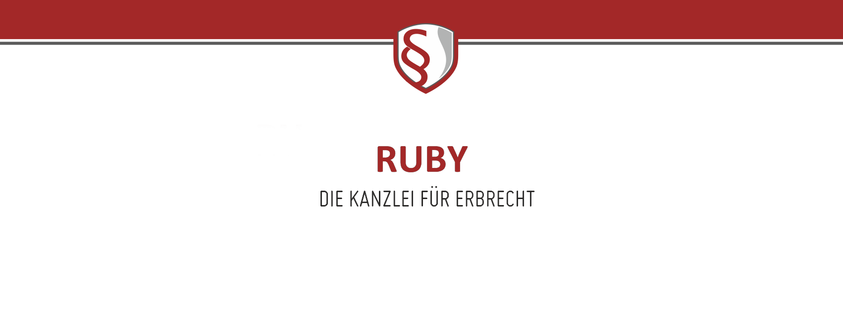 Logo der Firma Ruby. Die Kanzlei für Erbrecht. aus Baden-Württemberg - Villingen-Schwenningen