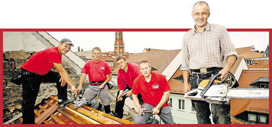 Beispielarbeit von Dachdeckermeister Jürgen Fröb - veröffentlicht auf Dachdecker.com