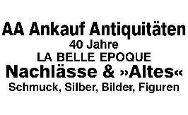 Logo der Firma A A Ankauf Antiquitäten aus München