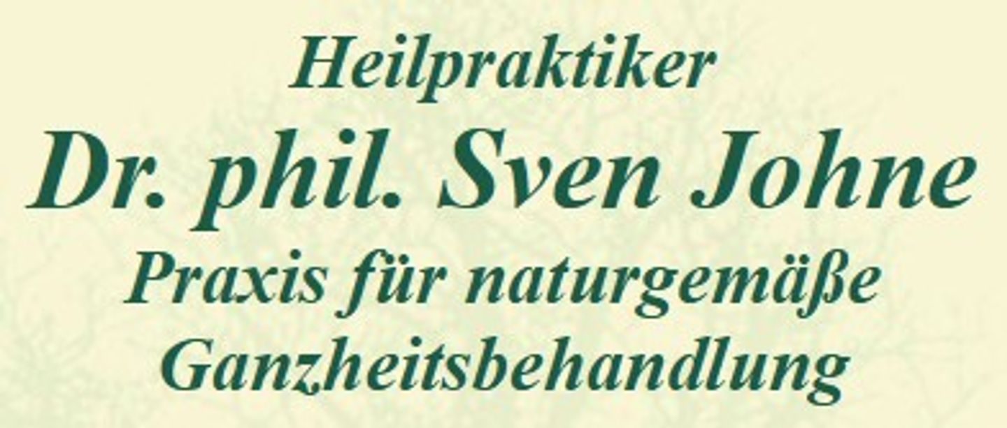 Logo der Firma Heilpraktiker Dr. phil. Sven Johne - Praxis für naturgemäße Ganzheitsbehandlung aus Dresden
