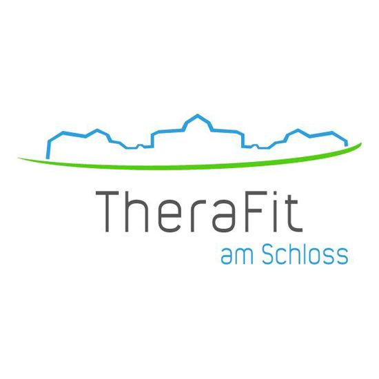 Logo der Firma TheraFit am Schloss aus Bruchsal
