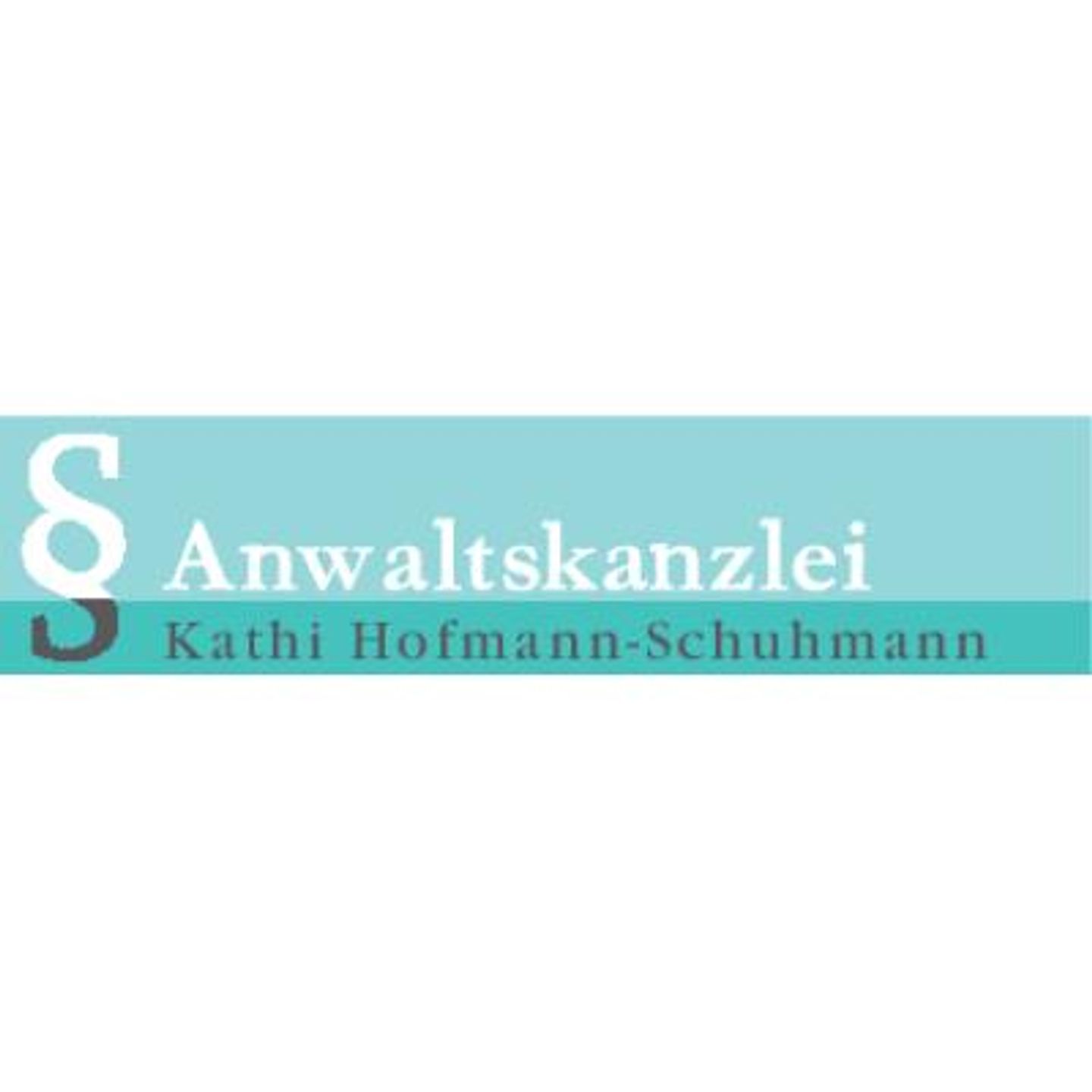 Logo der Firma Rechtsanwältin Kathi Hofmann-Schuhmann aus Zwickau