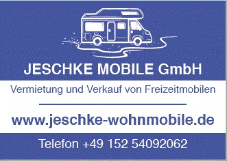 Logo der Firma Wohnmobilvermietung JESCHKE MOBILE GMBH Wohnmobile mieten in Dachau Karlsfeld und München aus Bergkirchen
