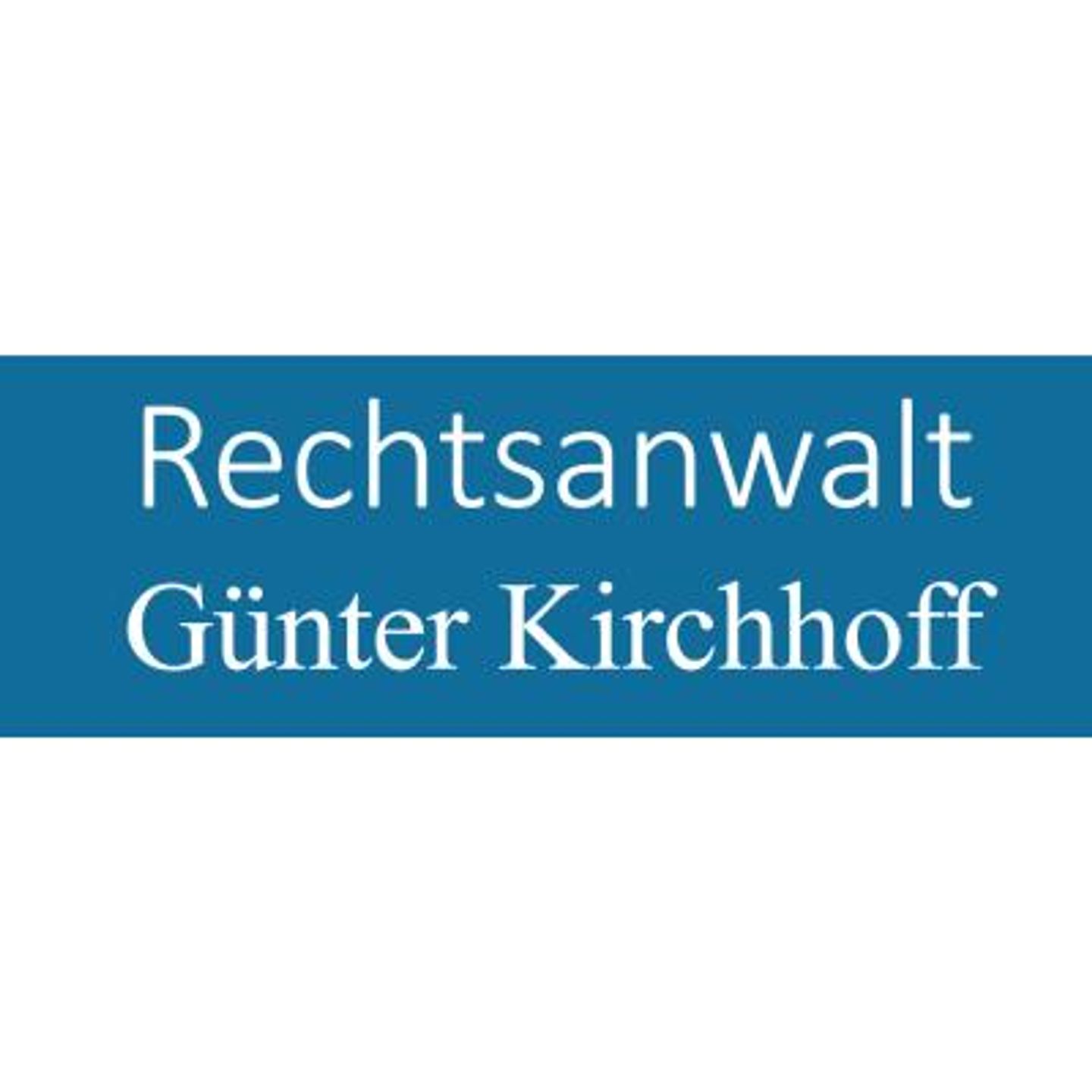 Logo der Firma Günter Kirchhoff Rechtsanwalt aus Schweinfurt