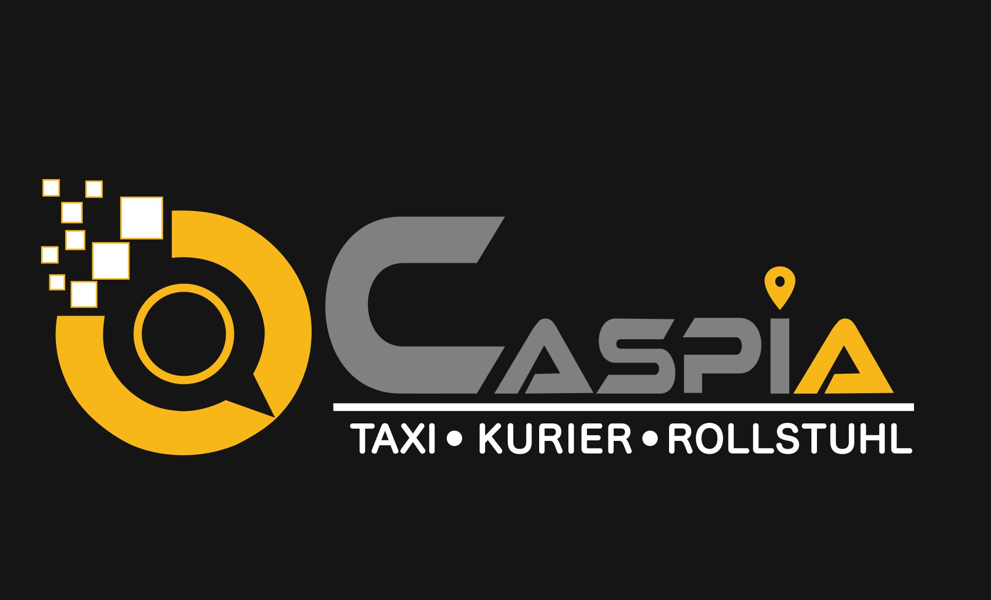 Logo der Firma Caspia Taxi / Kurier / Rollstuhl aus Neumünster