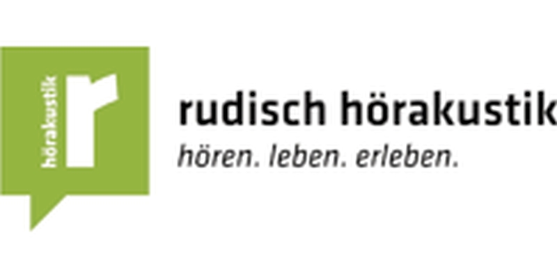 Logo der Firma rudisch hörakustik aus Stutensee