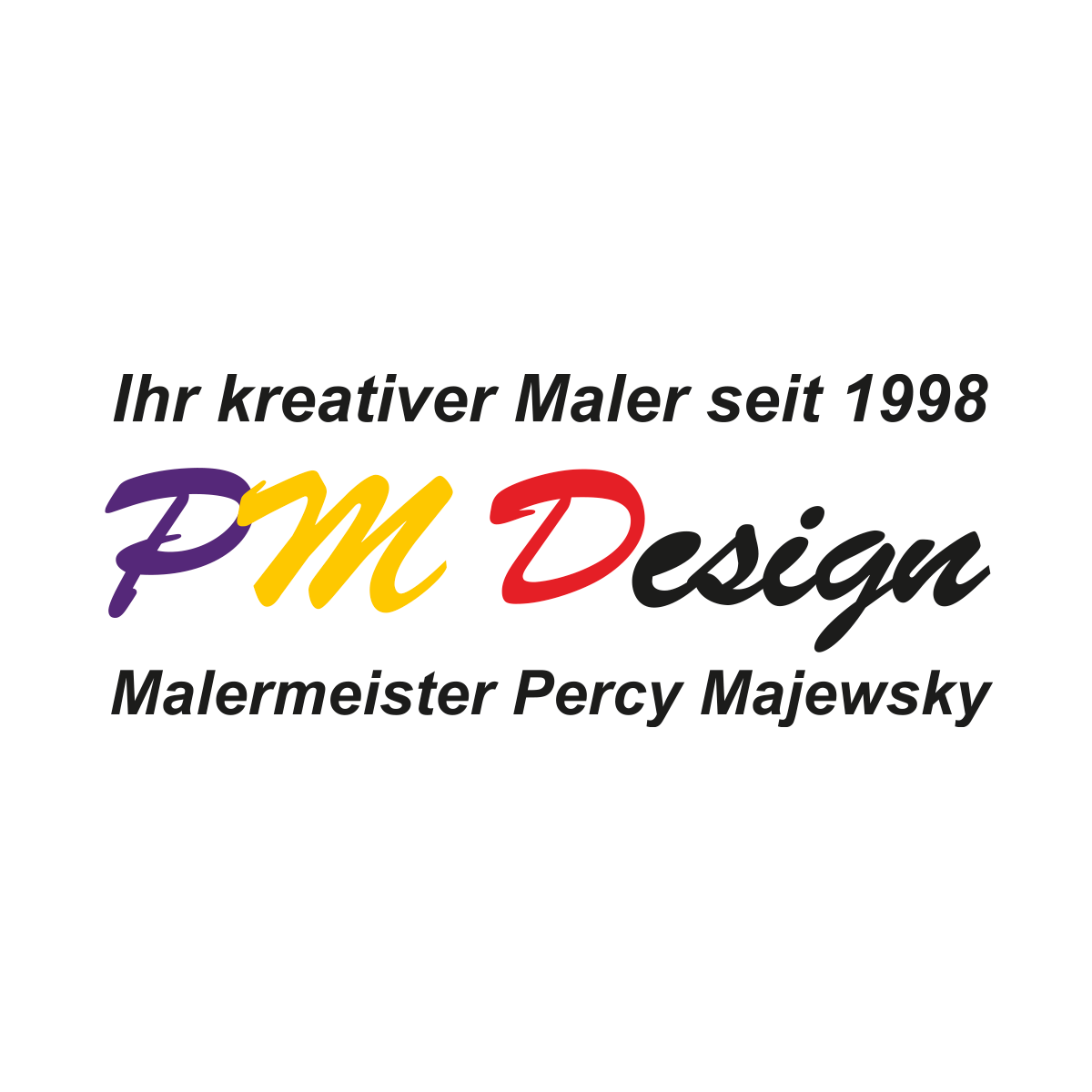 Logo der Firma Majewsky, Percy PM Design aus Mönchengladbach