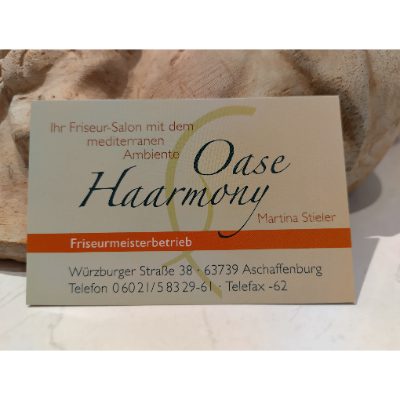 Logo der Firma Friseur Oase Haarmony aus Aschaffenburg