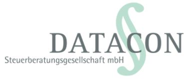 Logo der Firma Datacon Steuerberatungsgesellschaft mbH aus Augsburg