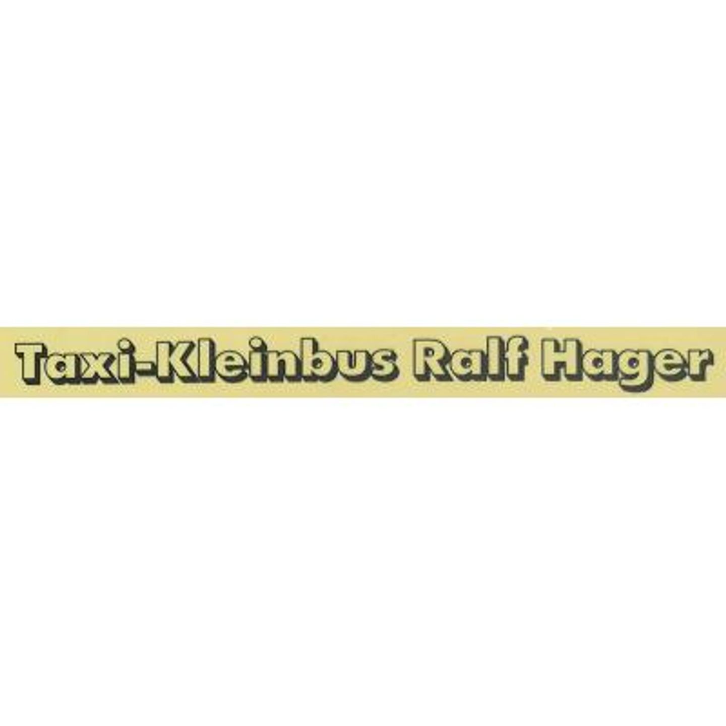 Logo der Firma Taxi-Kleinbus Ralf Hager aus Plauen