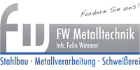 Logo der Firma Wimmer FW-Metalltechnik aus Winterhausen auf dem Branchenportal Schlosserei.net