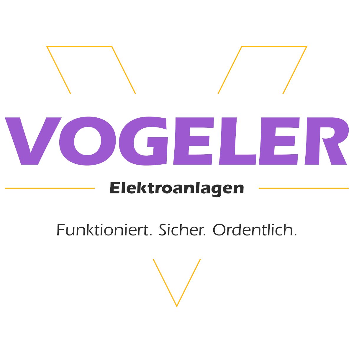 Logo der Firma Vogeler Elektroanlagen aus Frankfurt am Main