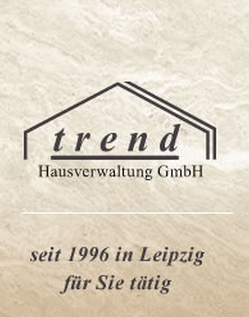 Logo der Firma trend Hausverwaltung GmbH aus Leipzig