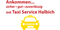 Logo der Firma Ankommen-sicher-gut-zuverlässig mit Taxi Service Halbich aus Stollberg