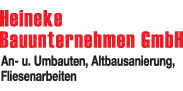 Logo der Firma Heineke Bauunternehmen GmbH aus Hohenhameln