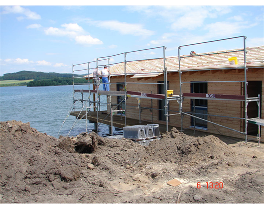 Beispielarbeit von Bösl Gerüstbau-Verleih - veröffentlicht auf Geruestbau.org