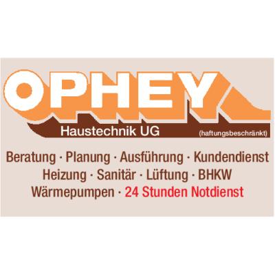 Logo der Firma Ophey Haustechnik UG aus Geldern
