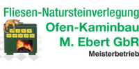 Logo der Firma Fliesen-Natursteinverlegung Ofen-Kaminbau M. Ebert GbR aus Hähnichen