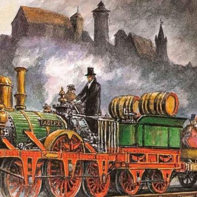 Logo der Firma Eisenbahn Dörfler aus Nürnberg