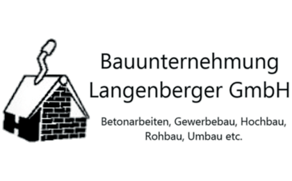 Logo der Firma Bauunternehmung Langenberger GmbH aus Roth