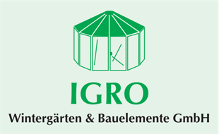 Logo der Firma IGRO Wintergärten & Bauelemente GmbH aus Leubsdorf