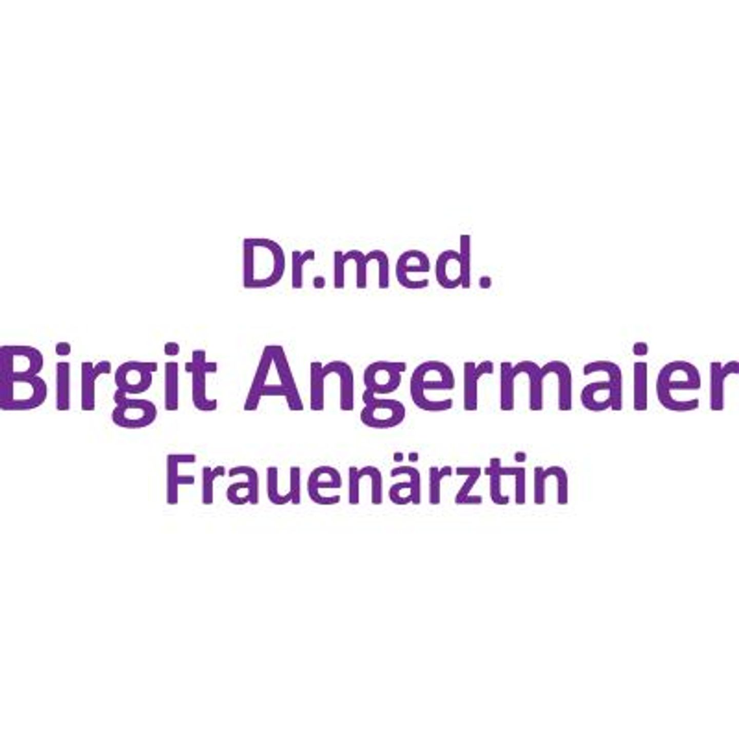 Logo der Firma Dr.med. Birgit Angermaier-Jurascheck aus Nürnberg