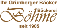 Logo der Firma Bäckerei Böhme Ihr Grünberger Bäcker aus Ottendorf-Okrilla