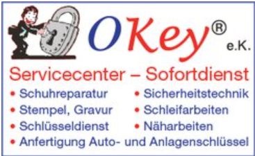 Logo der Firma Okey Schlüsselnotdienst e.K. aus Augsburg