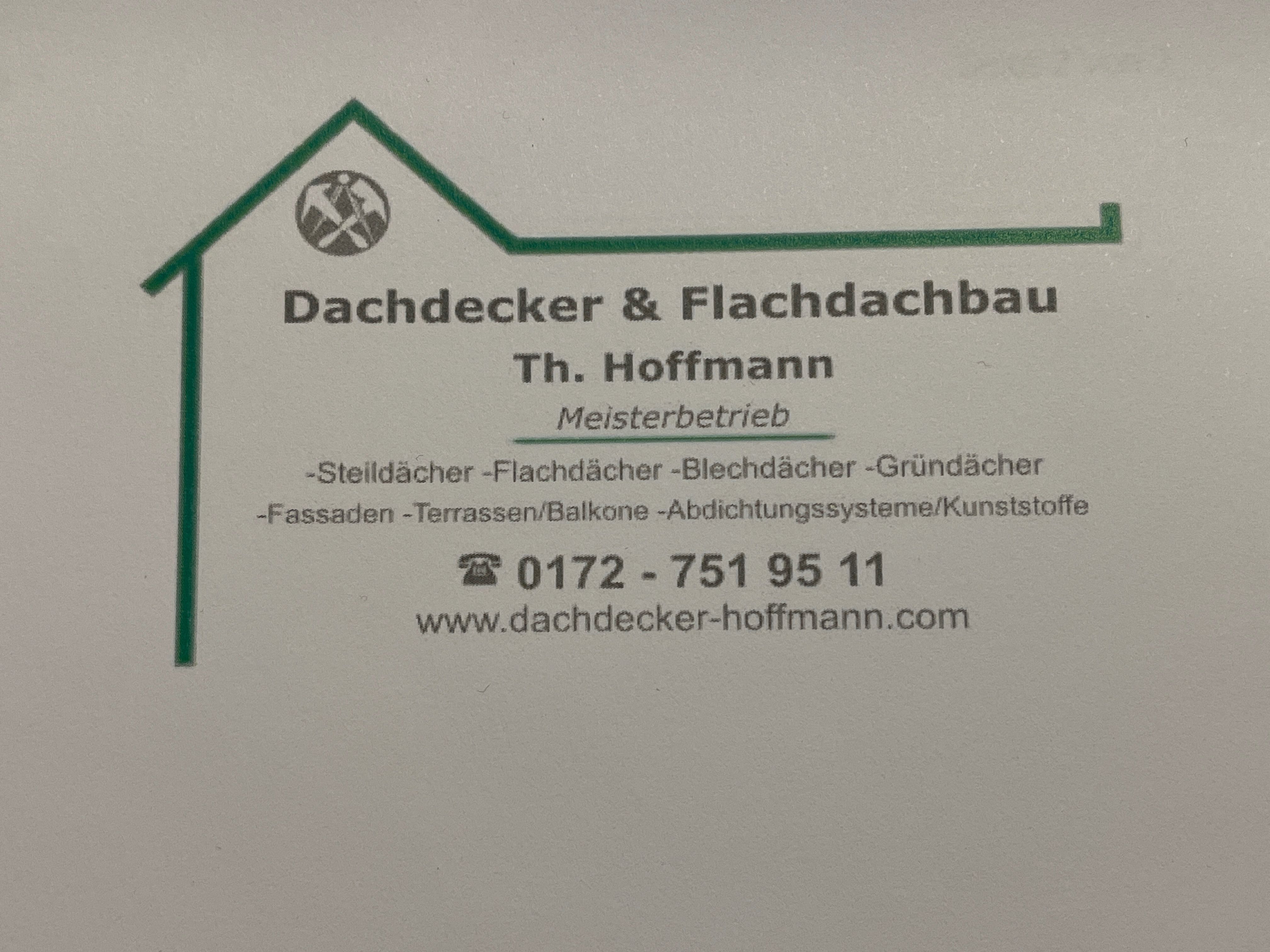 Logo der Firma Dachdecker & Flachdachbau Hoffmann aus Rudolstadt