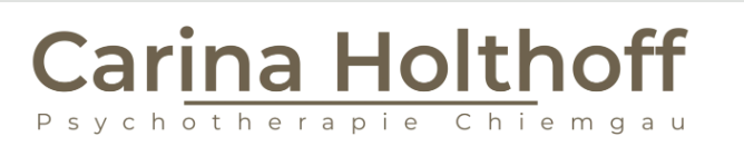 Logo der Firma Psychotherapie M.Sc. Psych. Carina Holthoff aus Prien am Chiemsee