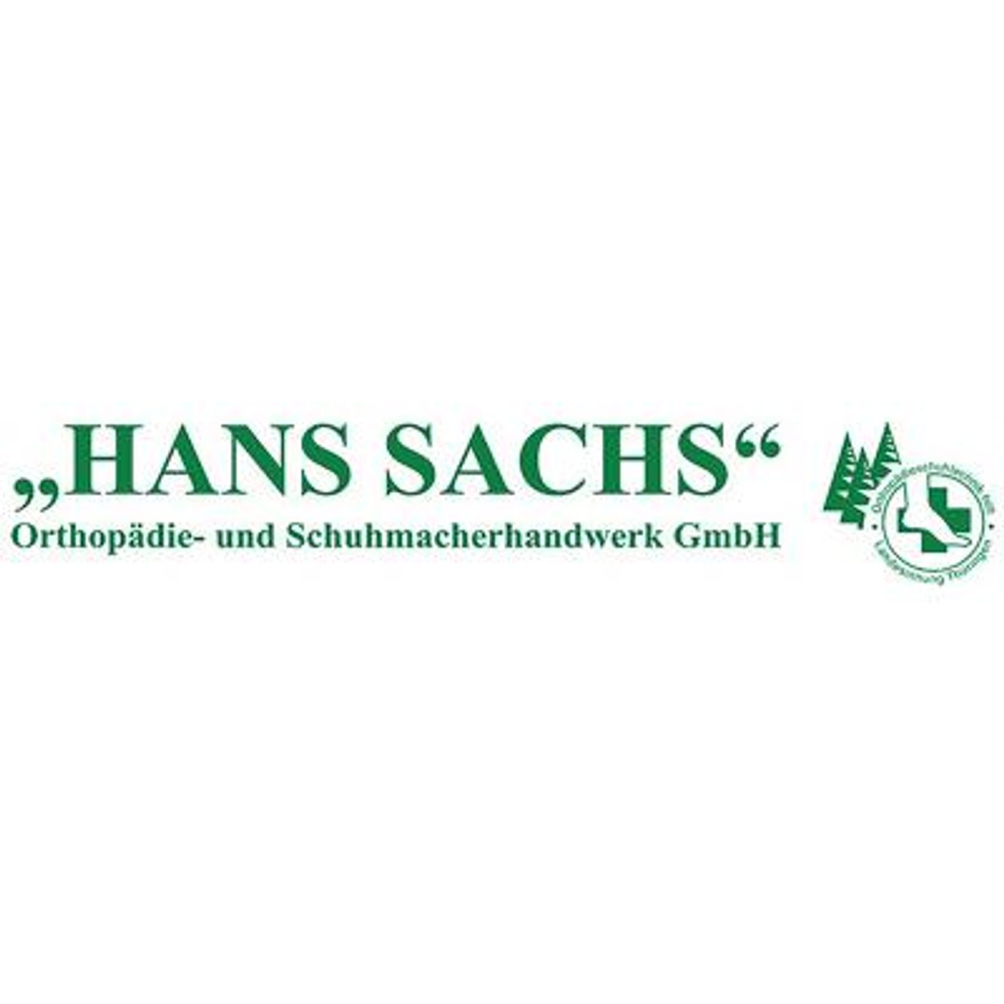 Logo der Firma "HANS SACHS" Orthopädie- und Schuhmacherhandwerk GmbH aus Schleiz