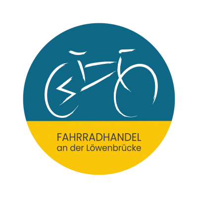 Logo der Firma Fahrradhandel an der Löwenbrücke aus Bamberg