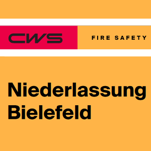 Logo der Firma CWS Fire Safety GmbH, NL Bielefeld aus Bielefeld