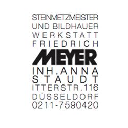 Logo der Firma Steinmetzmeister und Bildhauerwerkstatt Friedrich Meyer/ Inh. Anna Staudt aus Düsseldorf