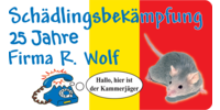 Logo der Firma Wespenbekämpfung Schädlingsbekämpfung Firma R. Wolf aus Großenhain
