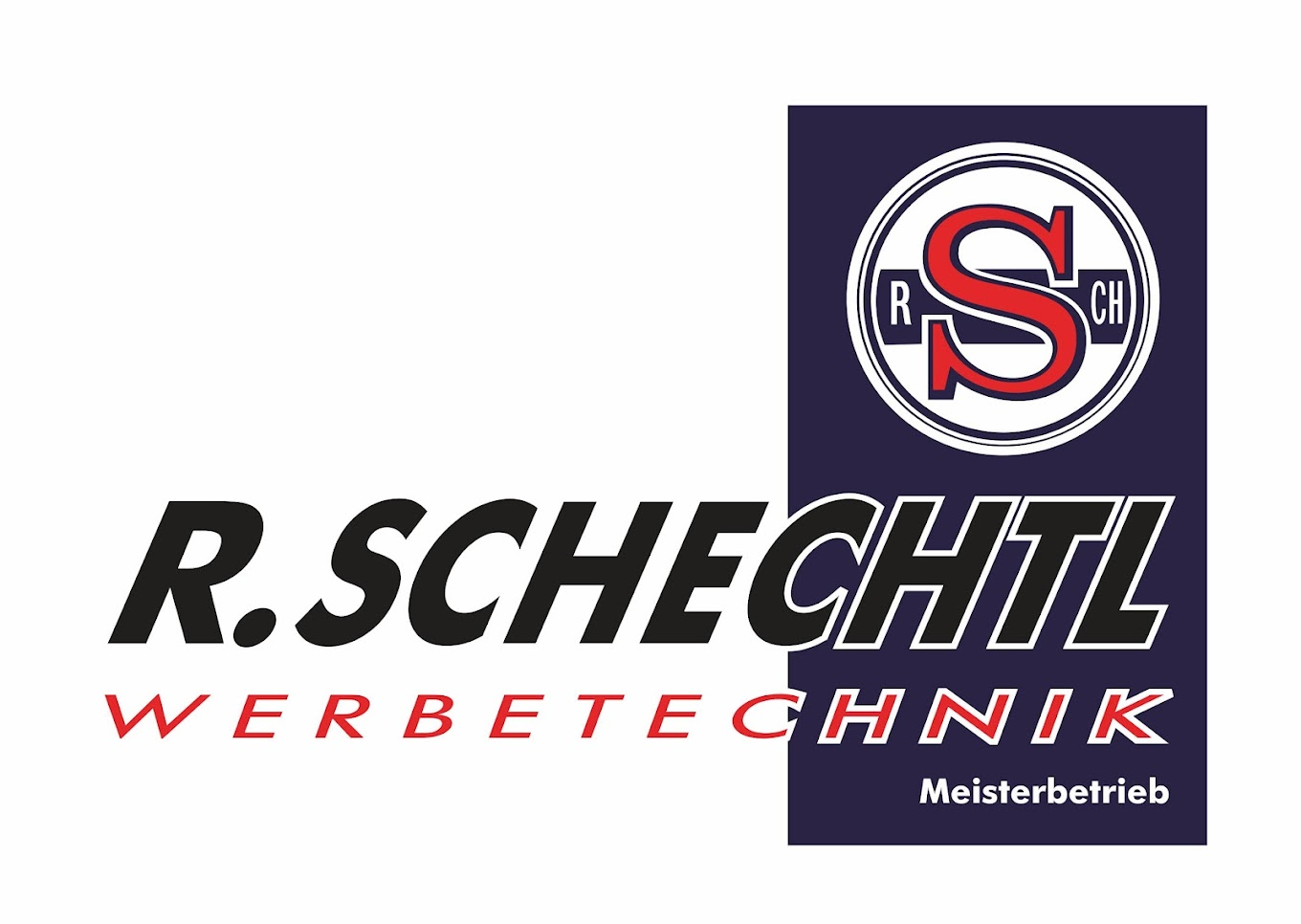 Logo der Firma R.Schechtl Werbetechnik aus Gröbenzell