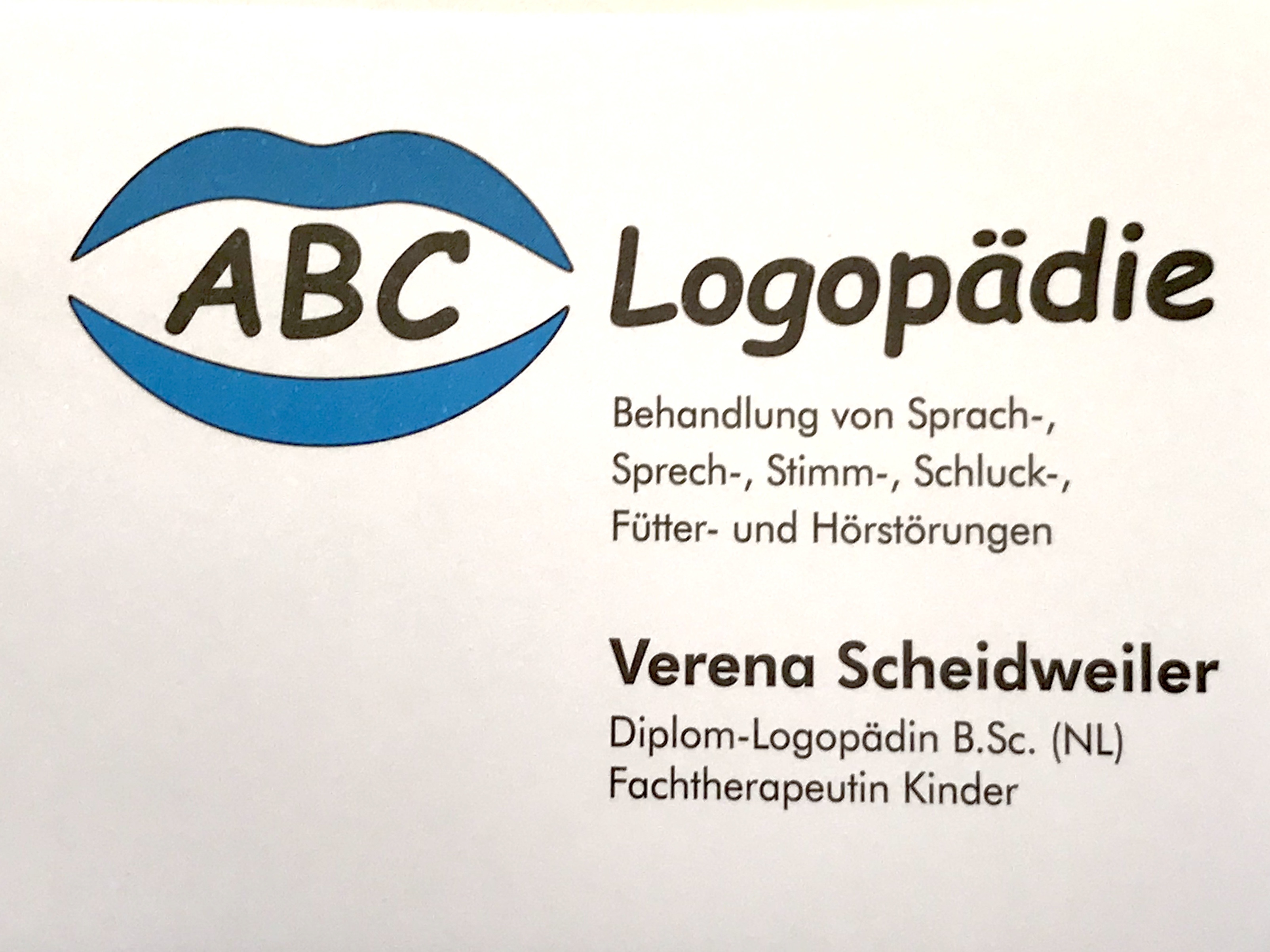Logo der Firma ABC Logopädie - Verena Scheidweiler aus Mönchengladbach