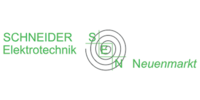 Logo der Firma Schneider Elektrotechnik GmbH aus Neuenmarkt