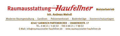 Logo der Firma Raumausstatter Haufellner Meisterbetrieb aus Garmisch-Partenkirchen