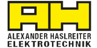 Logo der Firma Alexander Haslreiter Elektrotechnik aus Unterwössen