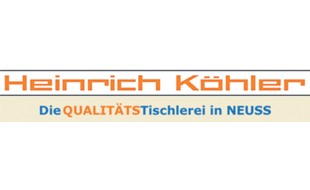 Logo der Firma Tischlerei Heinrich Köhler e.K. aus Neuss