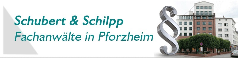 Logo der Firma Rainer Schubert Rechtsanwalt aus Pforzheim