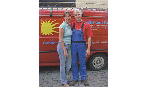 Beispielarbeit von Gebhardt GmbH - veröffentlicht auf Heizungsbau.net
